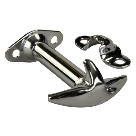 JR PRODUCTS JR Products 10865 Chrome Hood Latch 10865